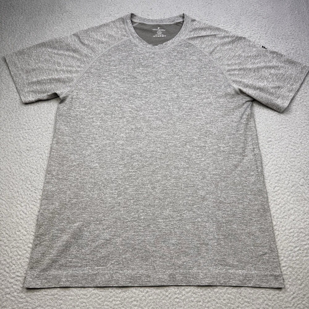 Fabletics The Training Day Shirt Mens XL Gray Lightweight Performance Tee